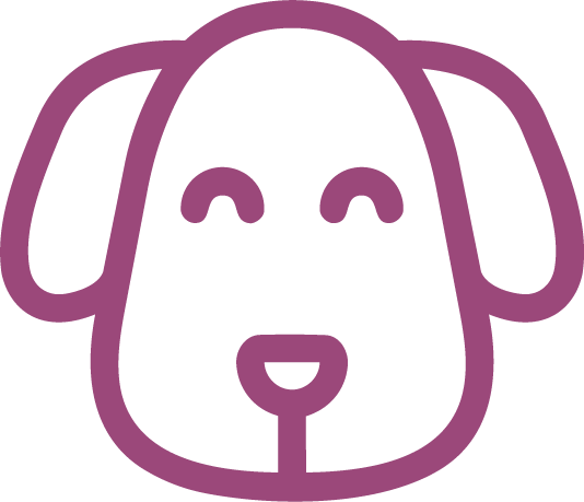 A dog icon